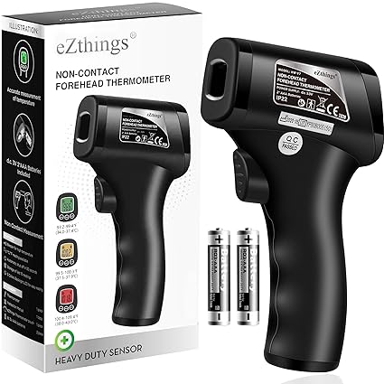 Non-Contact Medical Screening Forehead Thermometer for Physician Offices and Hospitals