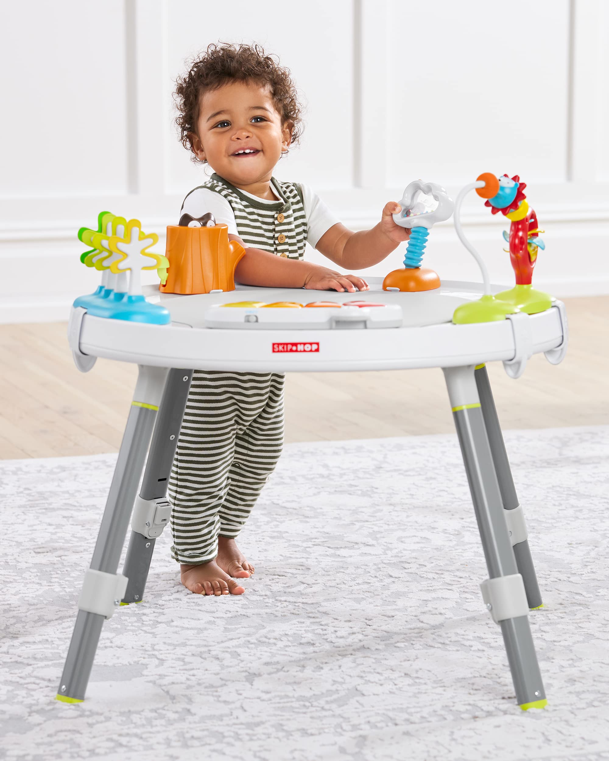 3-Stage Baby Activity Center with Interactive Play Features