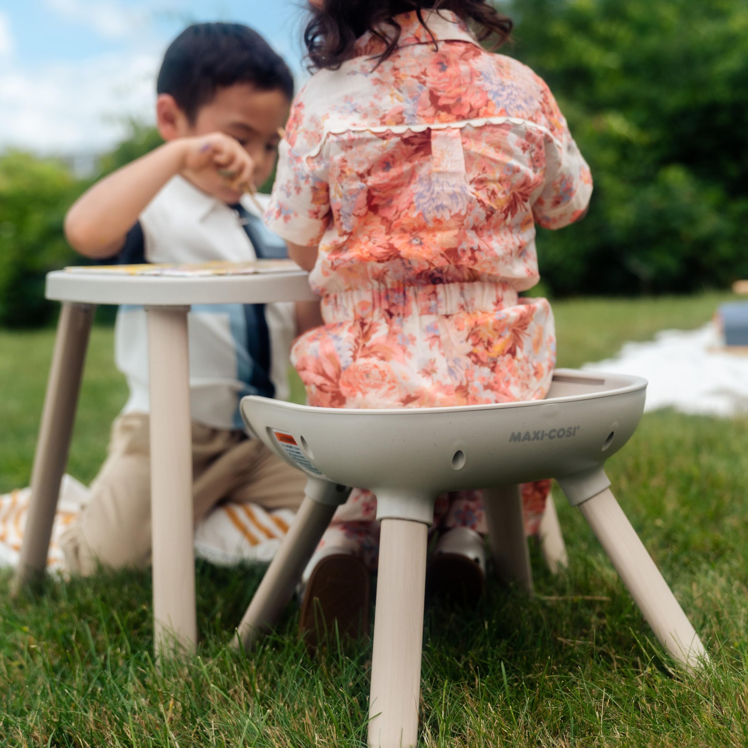 Moa 8-in-1 High Chairs for Babies and Toddlers, Machine Washable Infant High Chair