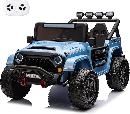 24V Ride On Toys for Big Kids Boys Girls 2 Seater Ride On Car