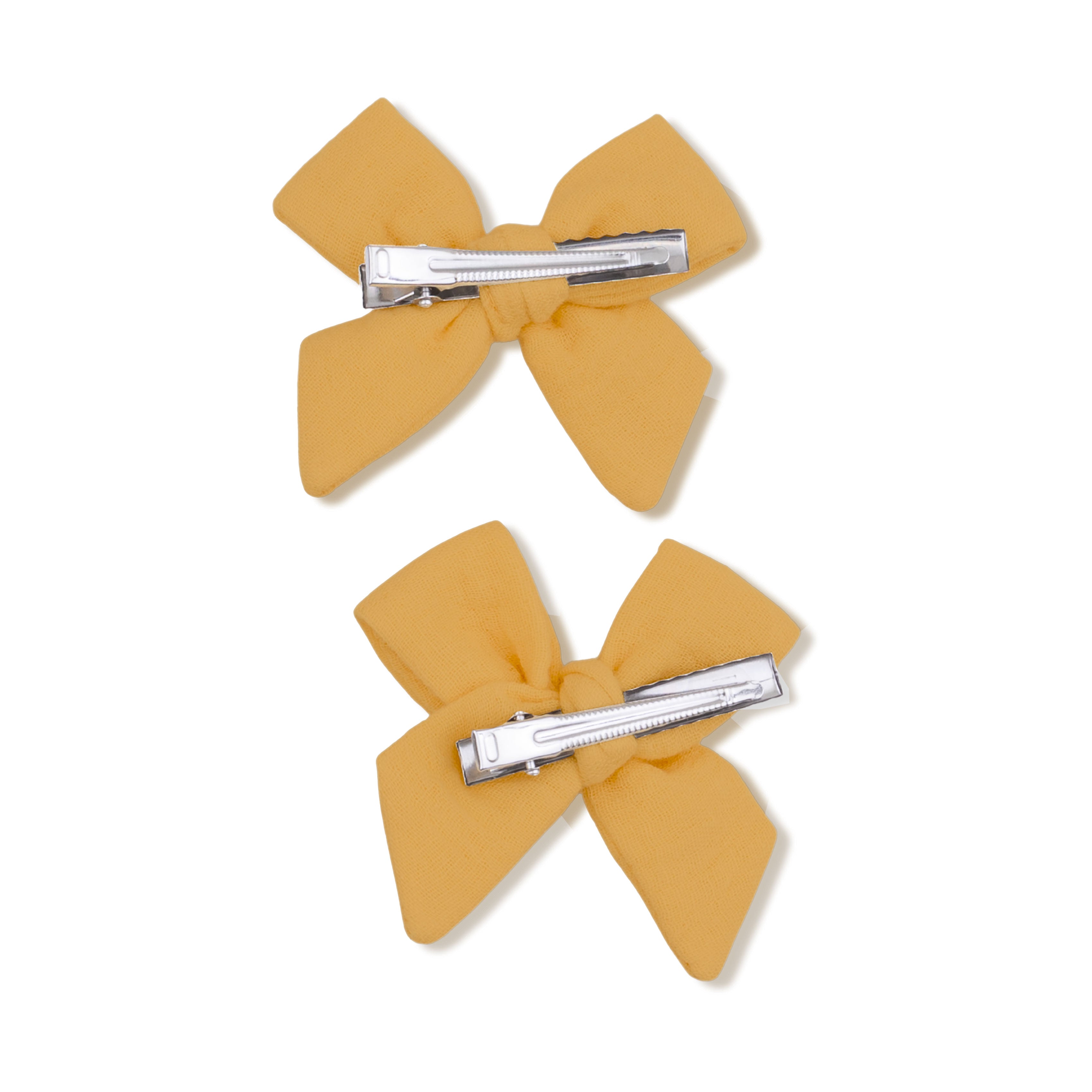 Baby Sunflower - 2 Pack Bow Clips