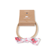 Rose Bow Lattice - Bow with Nylon Headband