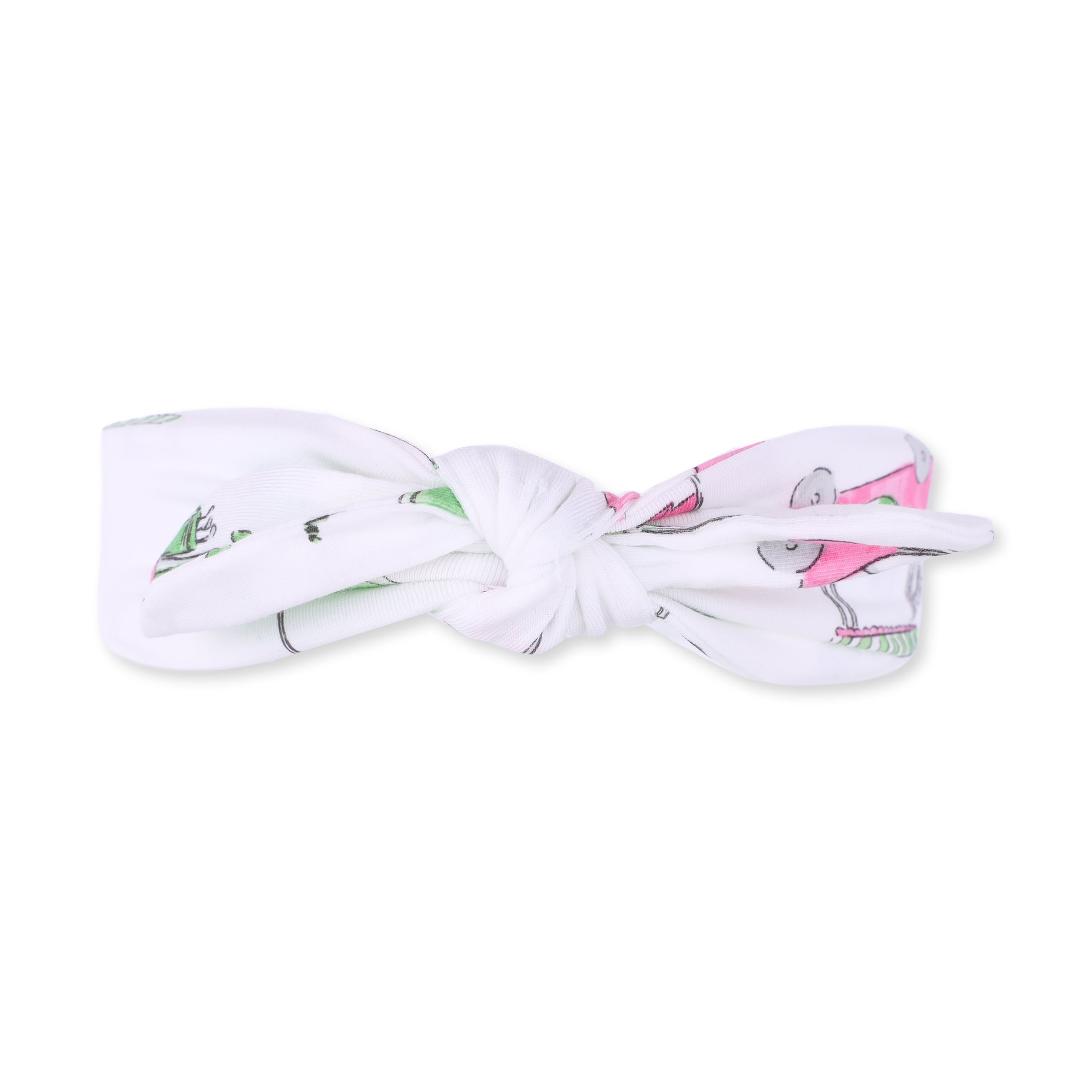 Golf Carts Pink - Knot Headband
