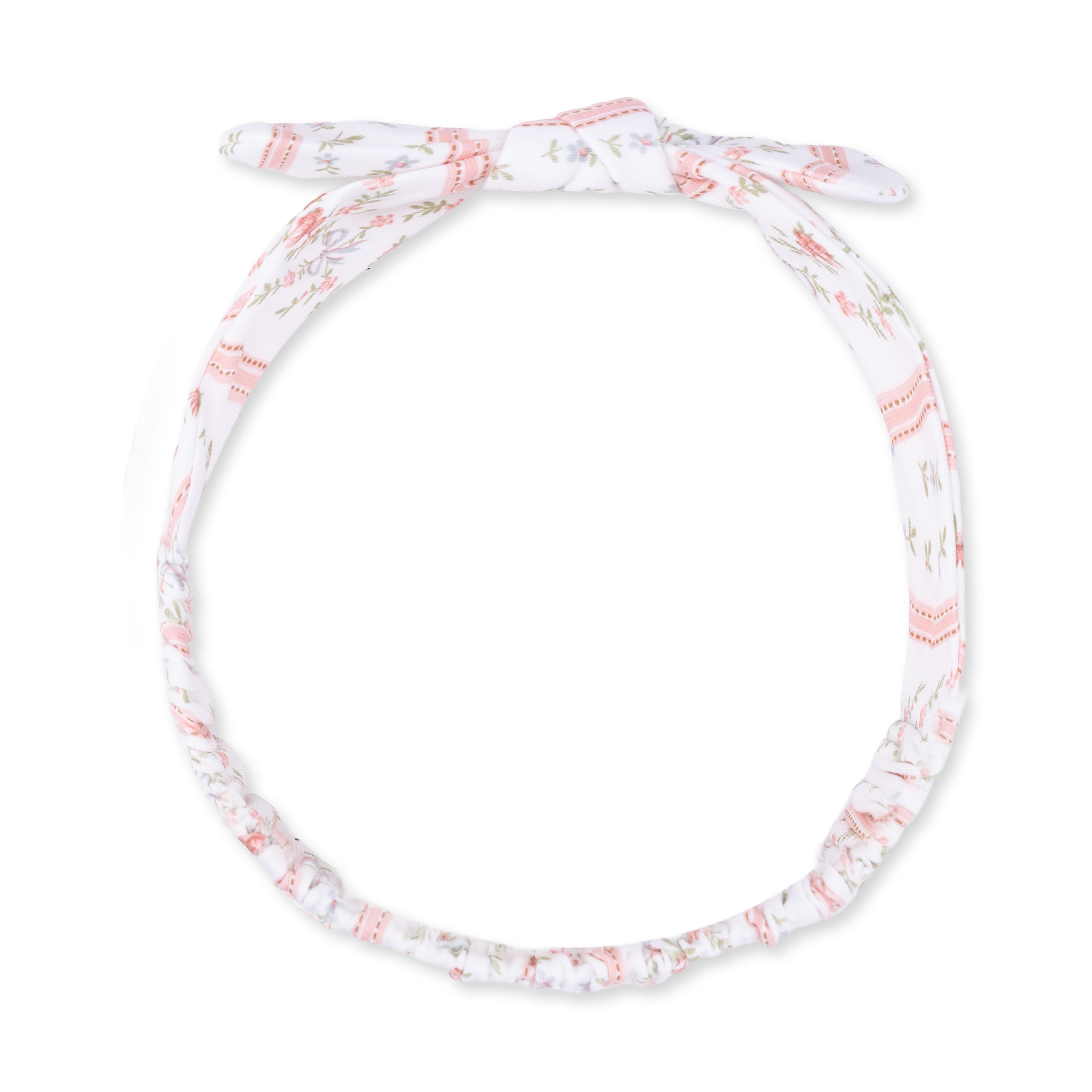 Marnie Rosebud Stripe - Knot Headband