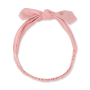 Solid Rose Elegance - Knot Headband