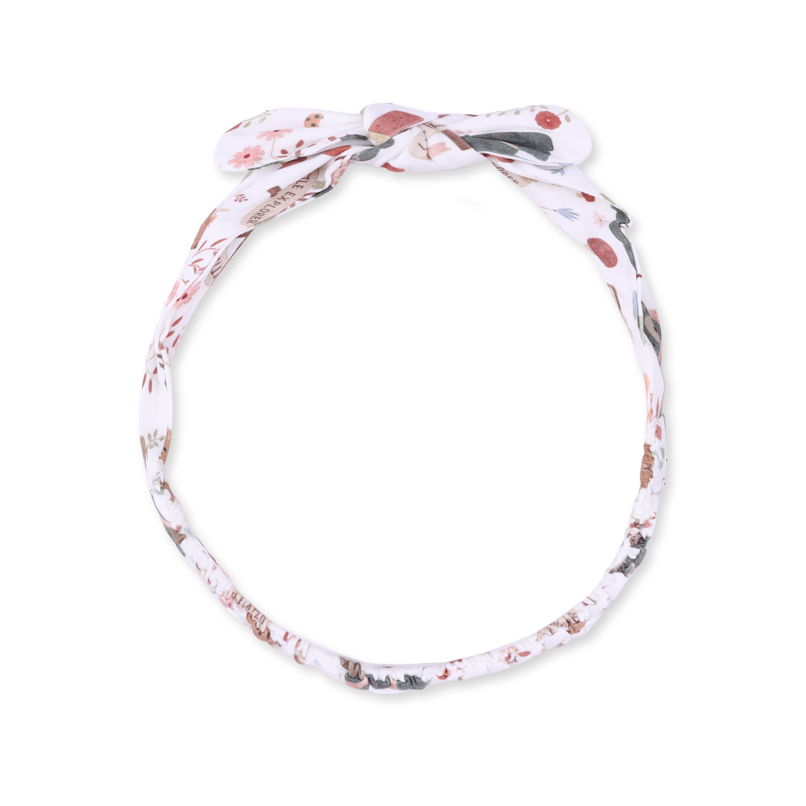 Southern Woodland Animals Pink - Knot Headband