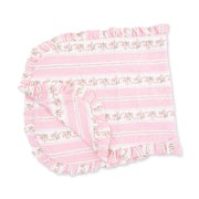 Antoinette Stripe - Ruffle Burp Cloth