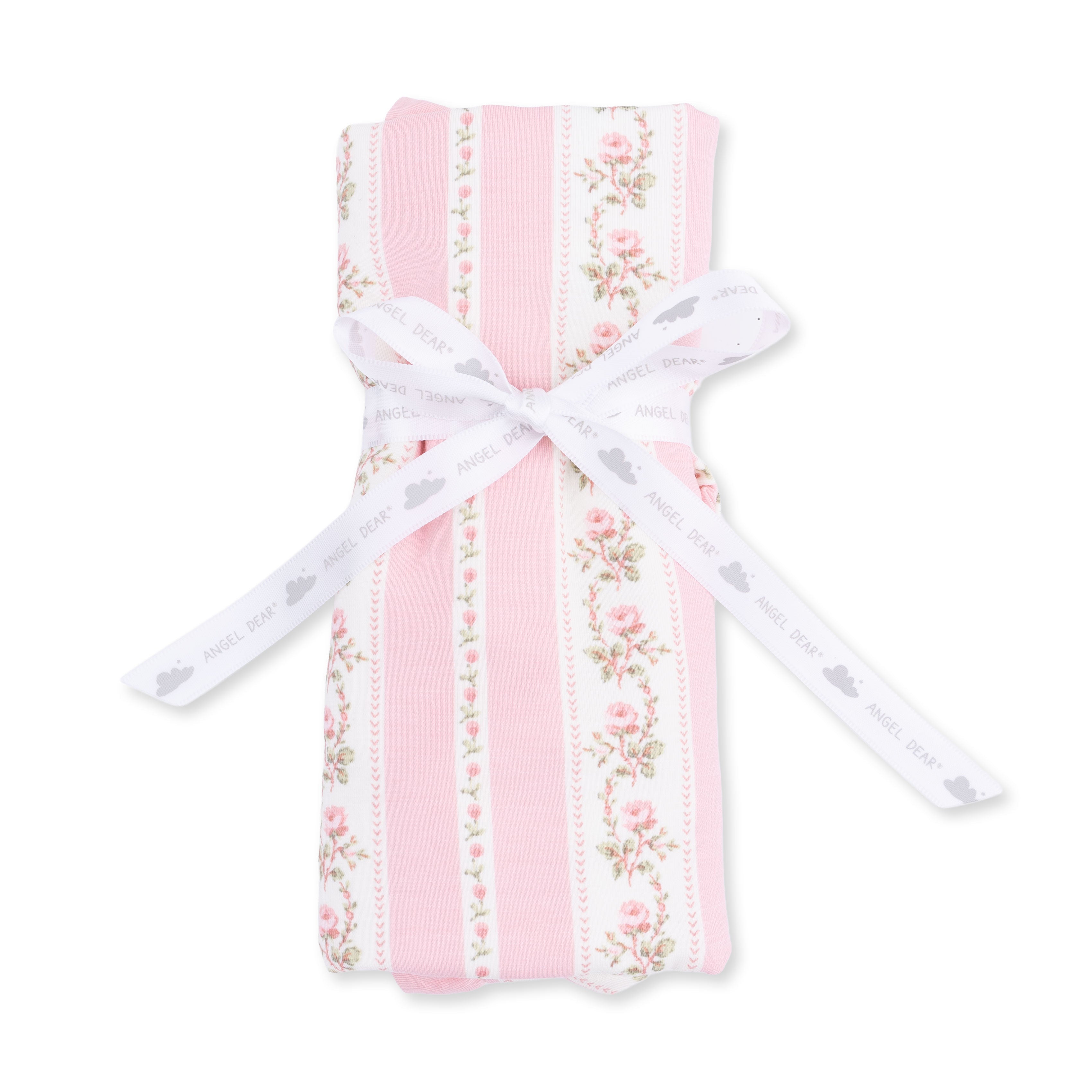 Antoinette Stripe - Ruffle Burp Cloth