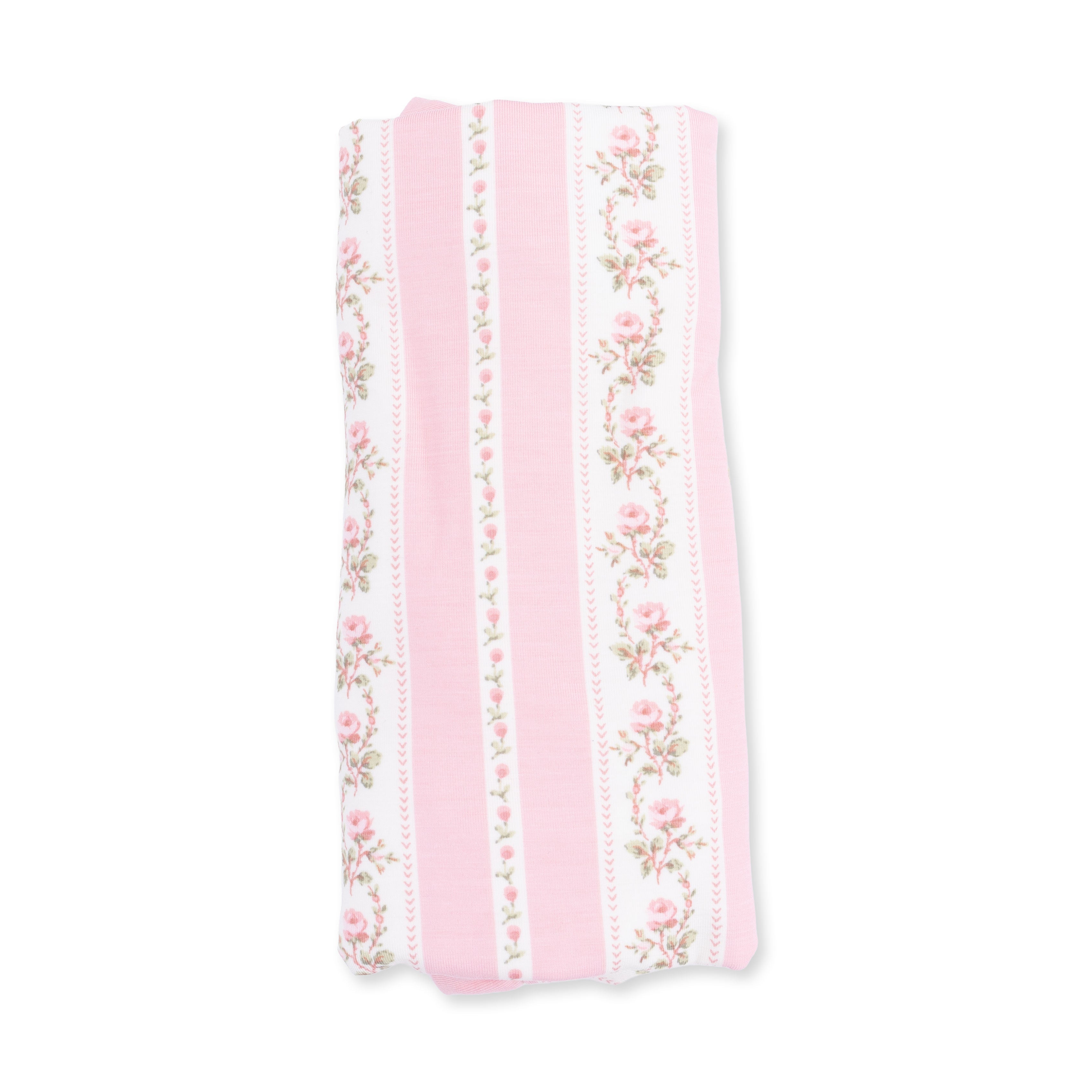 Antoinette Stripe - Ruffle Burp Cloth