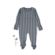 The Printed Romper -  Linear Stem