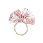 Heirloom Bouquets - Big Bow on Soft Headband