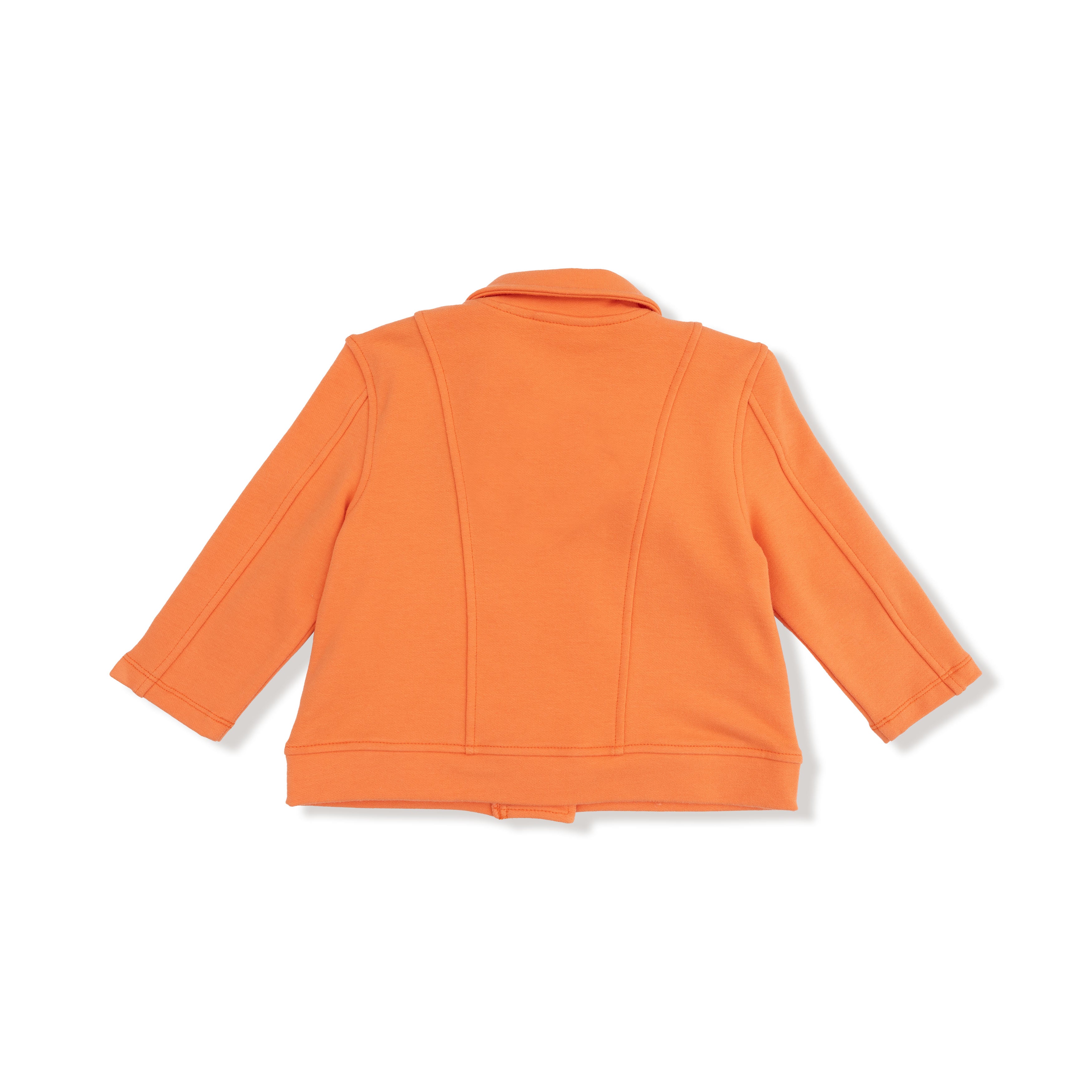 Varsity - Orange - Motorcycle Jacket