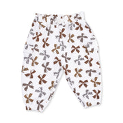 Leopard French Terry - Fashion Cargo Pants