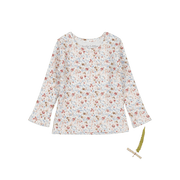 The Printed Long Sleeve Tee - Evelyn