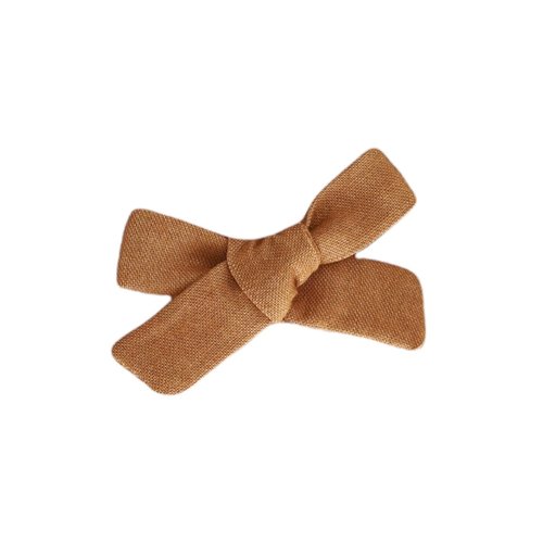 Classic Hair Bow - Honey