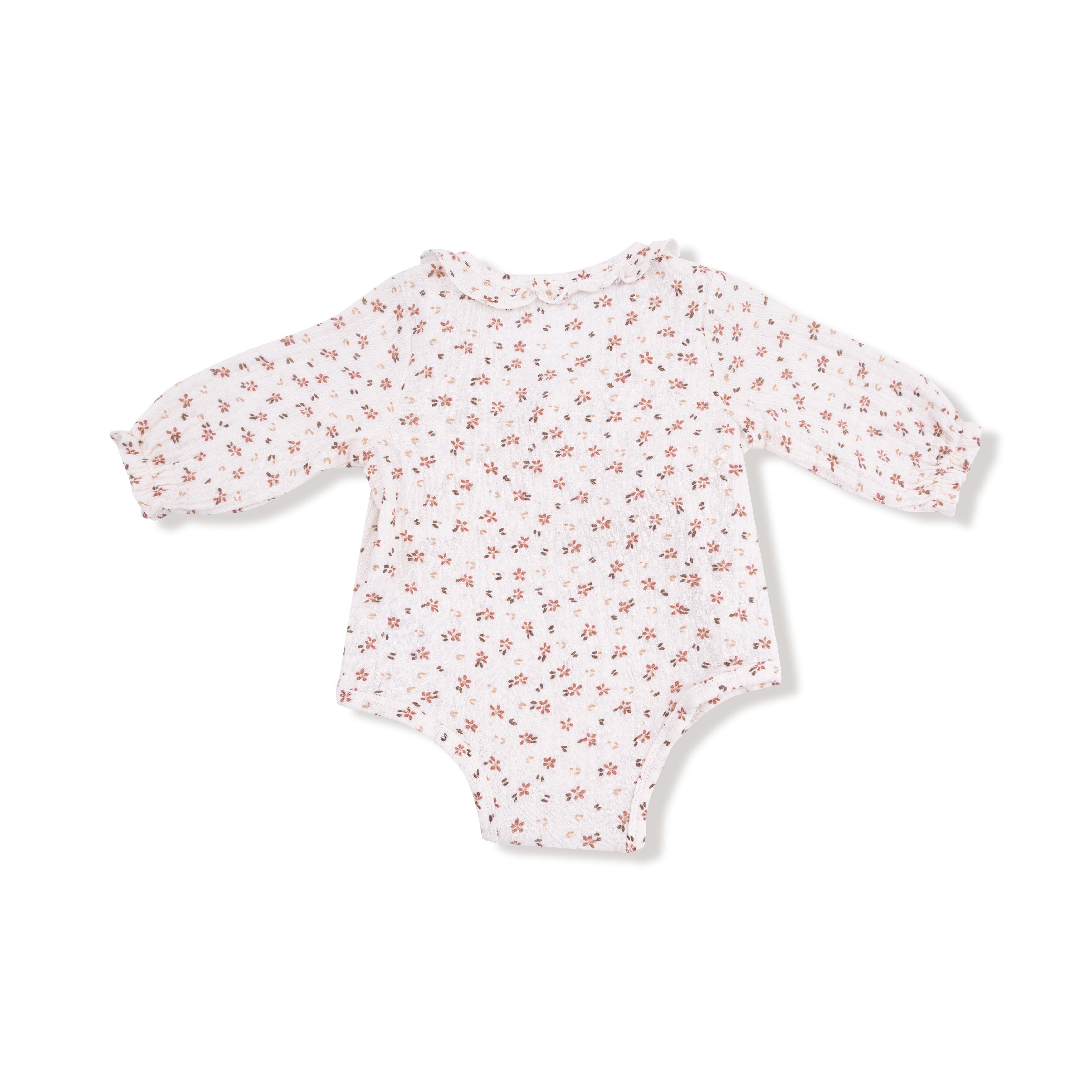Carrie Floral - Long Sleeve Kimono Bodysuit
