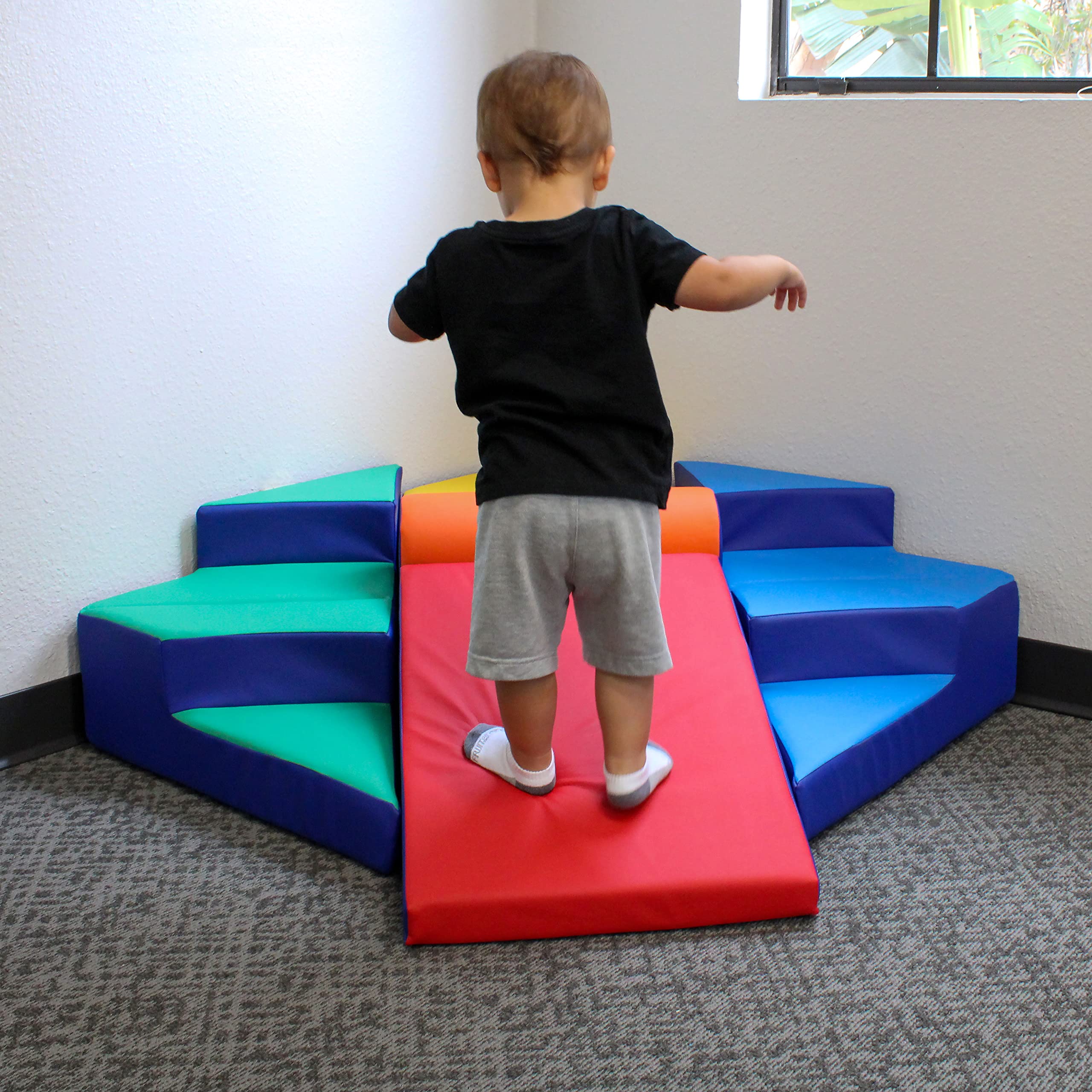 Corner Climber Indoor Play Structure for Toddlers