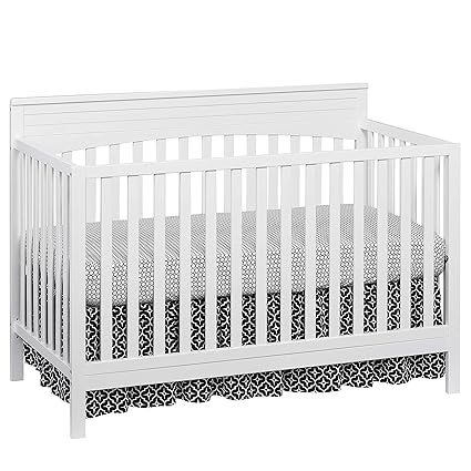 Harper 4-in-1 Convertible Crib, Dove Gray, GreenGuard Gold Certified
