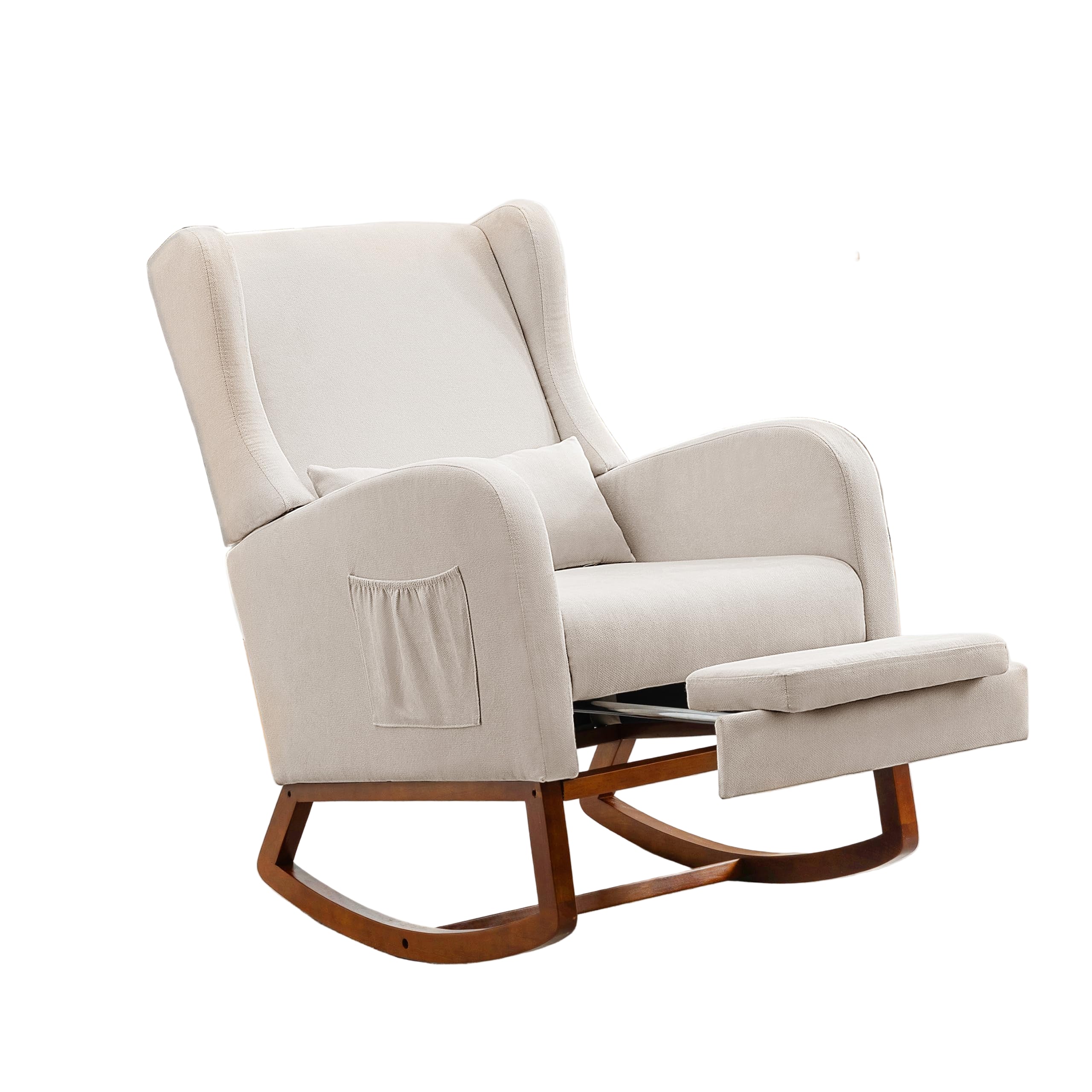 Rocking Chair Nursery Glider Chair with Foot Rest, Nursery