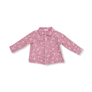 Bandana Floral - Long Sleeve Western Pearl Snap Shirt