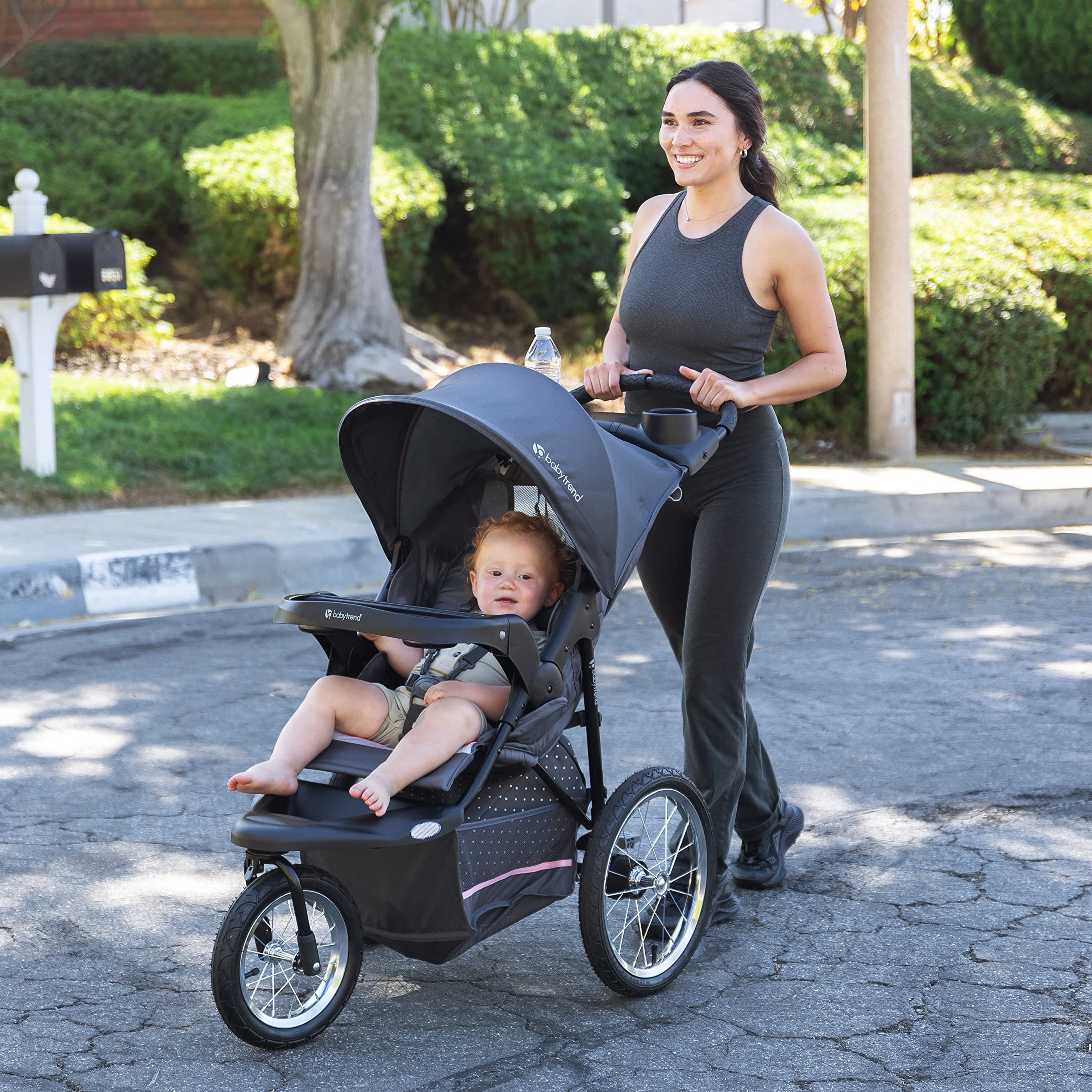 Expedition® Jogger Travel System with EZ-Lift™ Infant Car Seat, Dash Pink