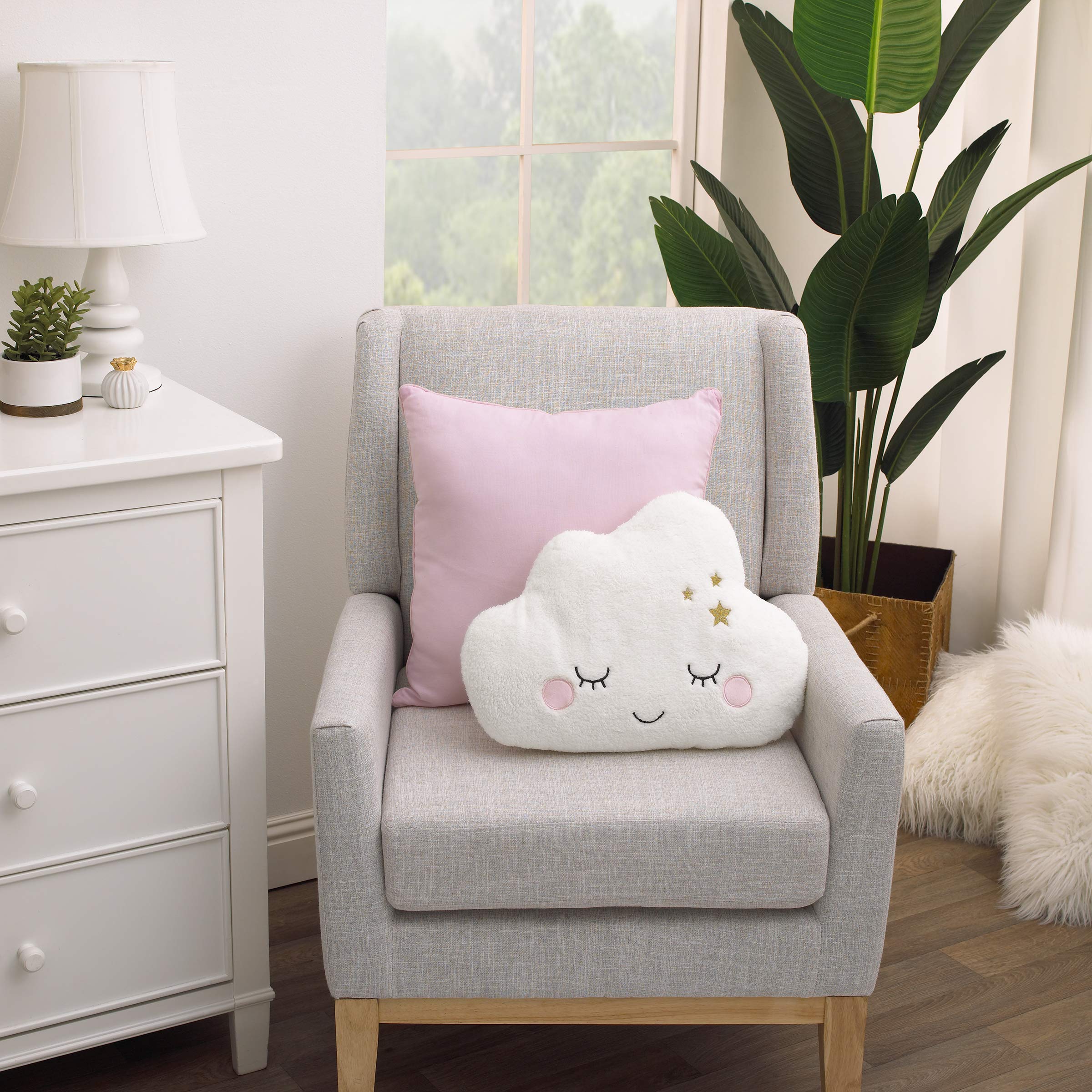 Plush Cloud Shaped Decorative Pillow, Decorative Nursery Pillow