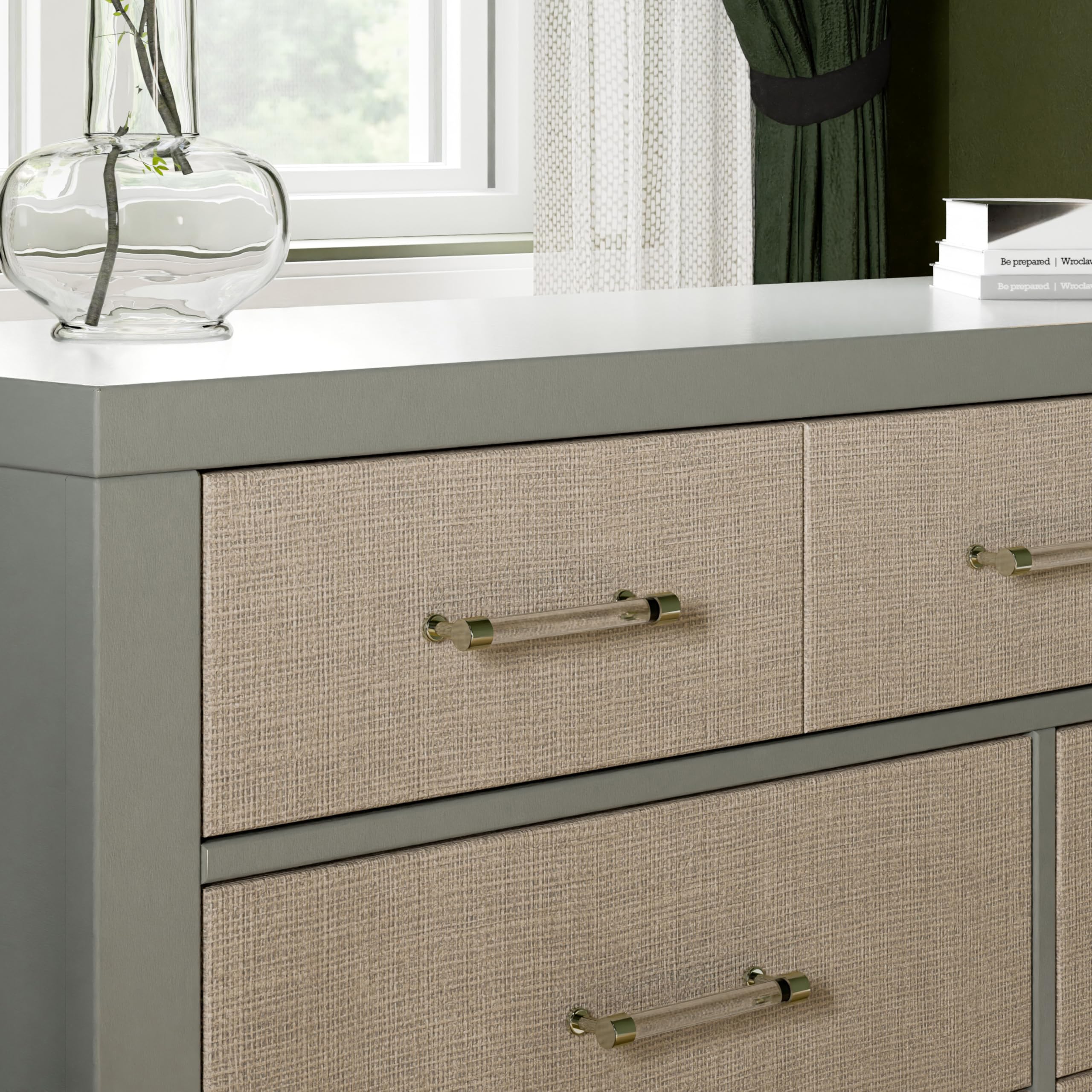 7-Drawer Nursery Dresser with Changing Table Top