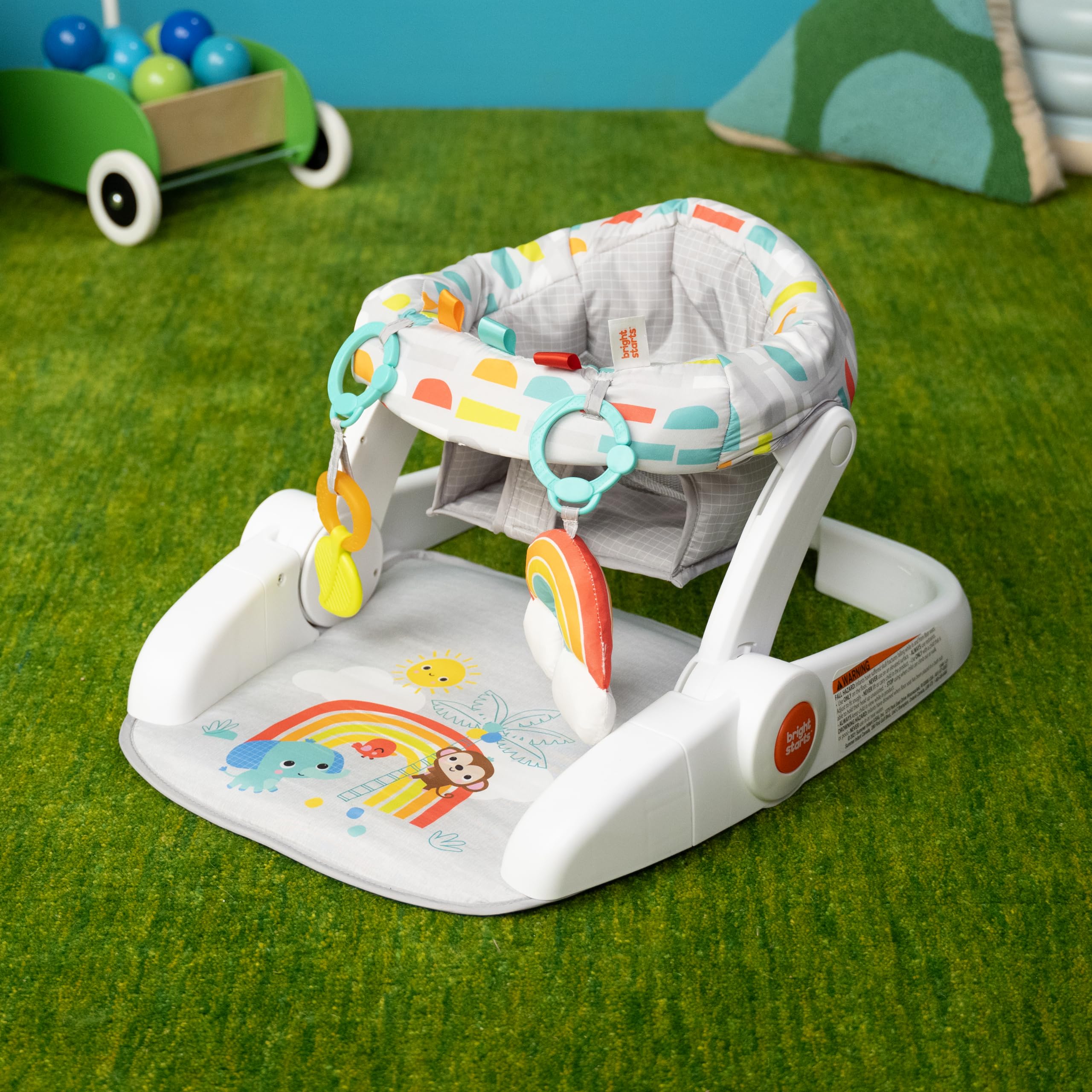 Learn-to-Sit Baby Floor Seat, 2-Positions Grow with Infant