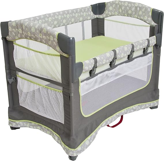 Ideal Ezee 3 in 1 Co-Sleeper Folding Bedside Bassinet and Play Yard