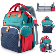 Diaper Bag, with Diaper Changing Station, Multi-functional Large-capacity