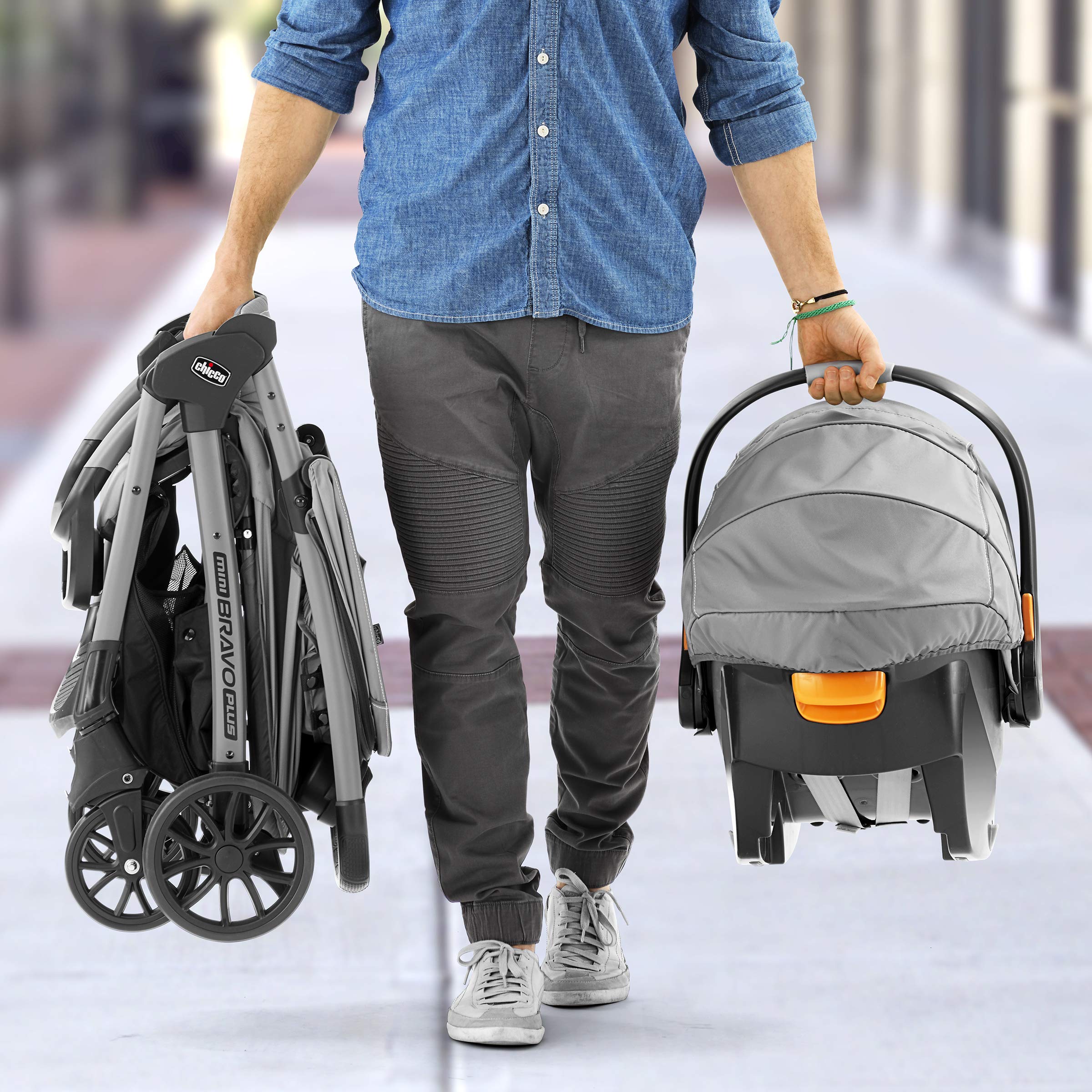 Mini Bravo Plus Travel System - Slate | Grey