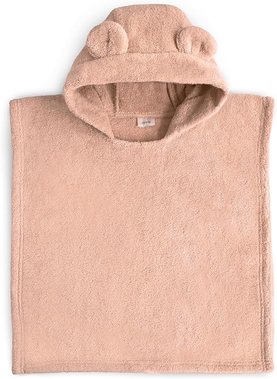 Towel for Toddlers and Kids (Moss) | Organic Terry Cotton | Ages 1-3 Years