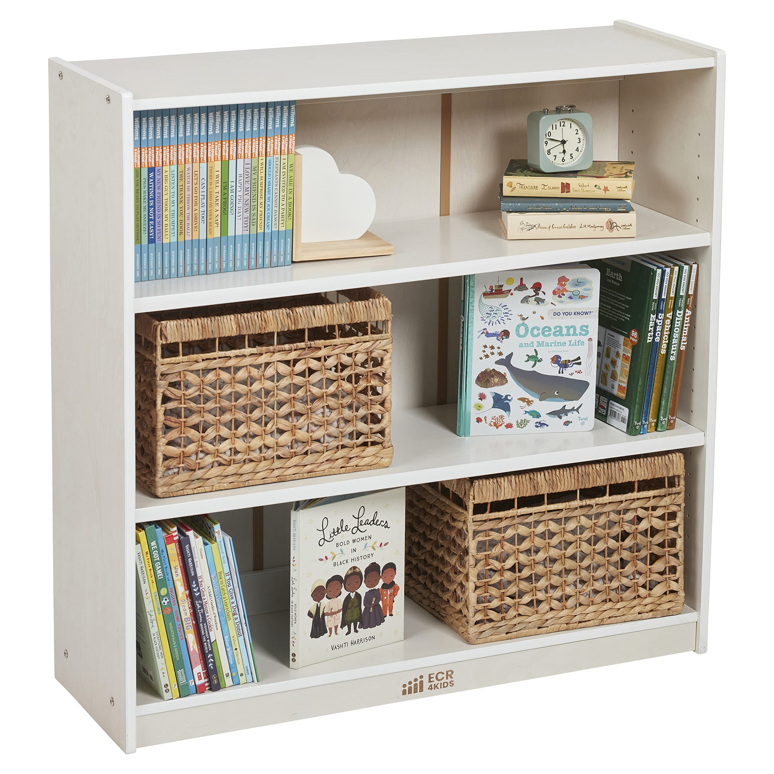 Classic Bookcase, 36in, Adjustable Shelves,