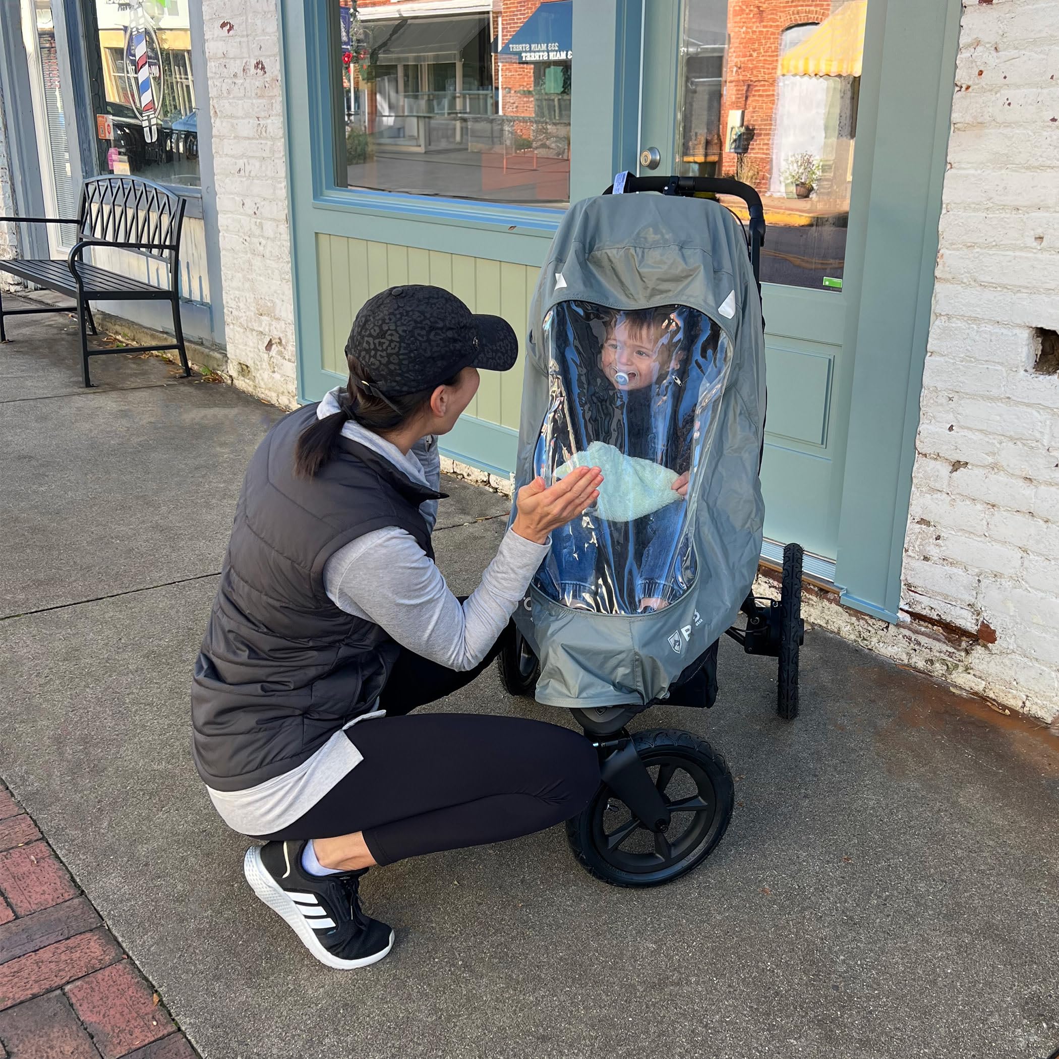 Weather Shield for Single Jogging Strollers