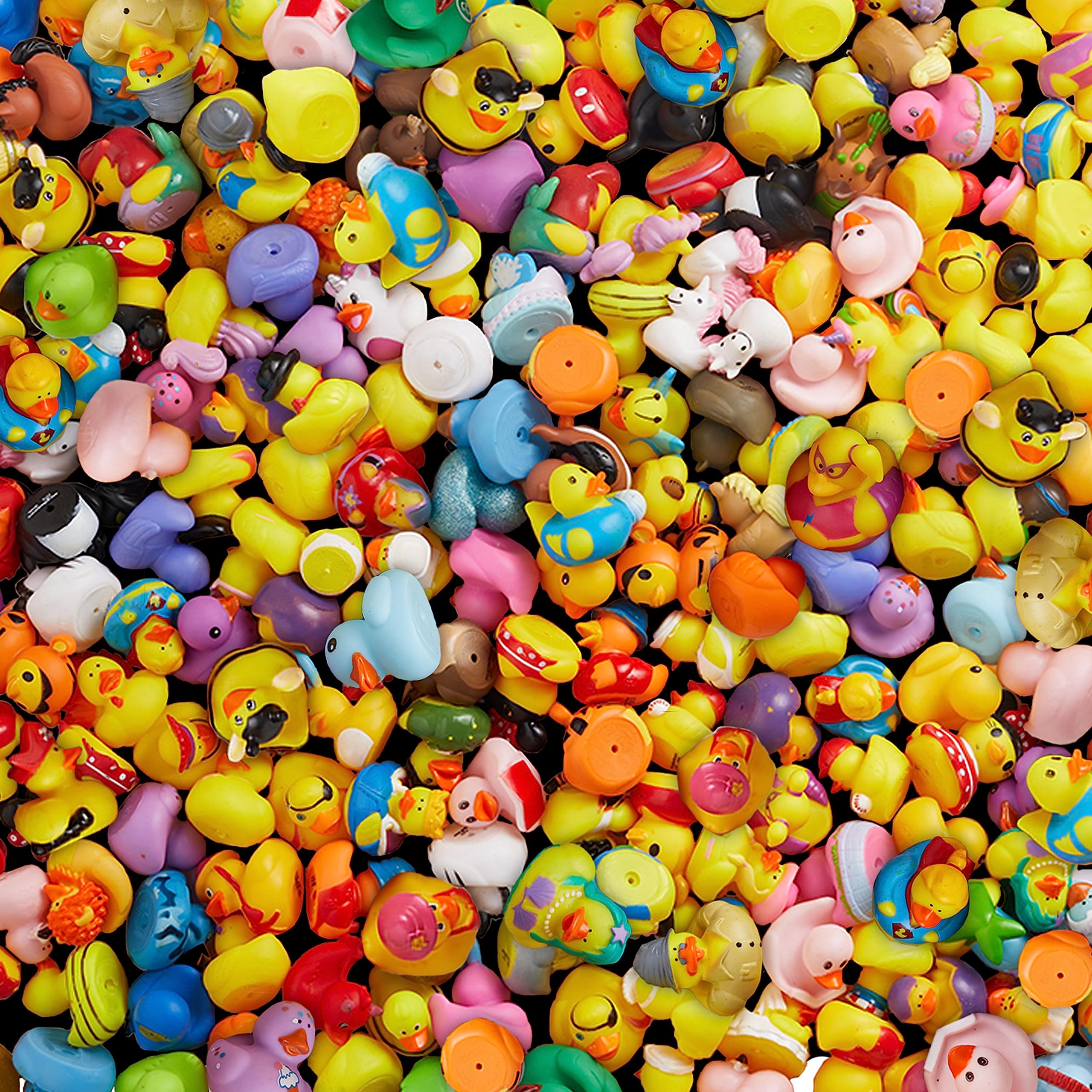 200 Pack Rubber Duck for Jeeps Ducking - 2" Bulk Floater Duck