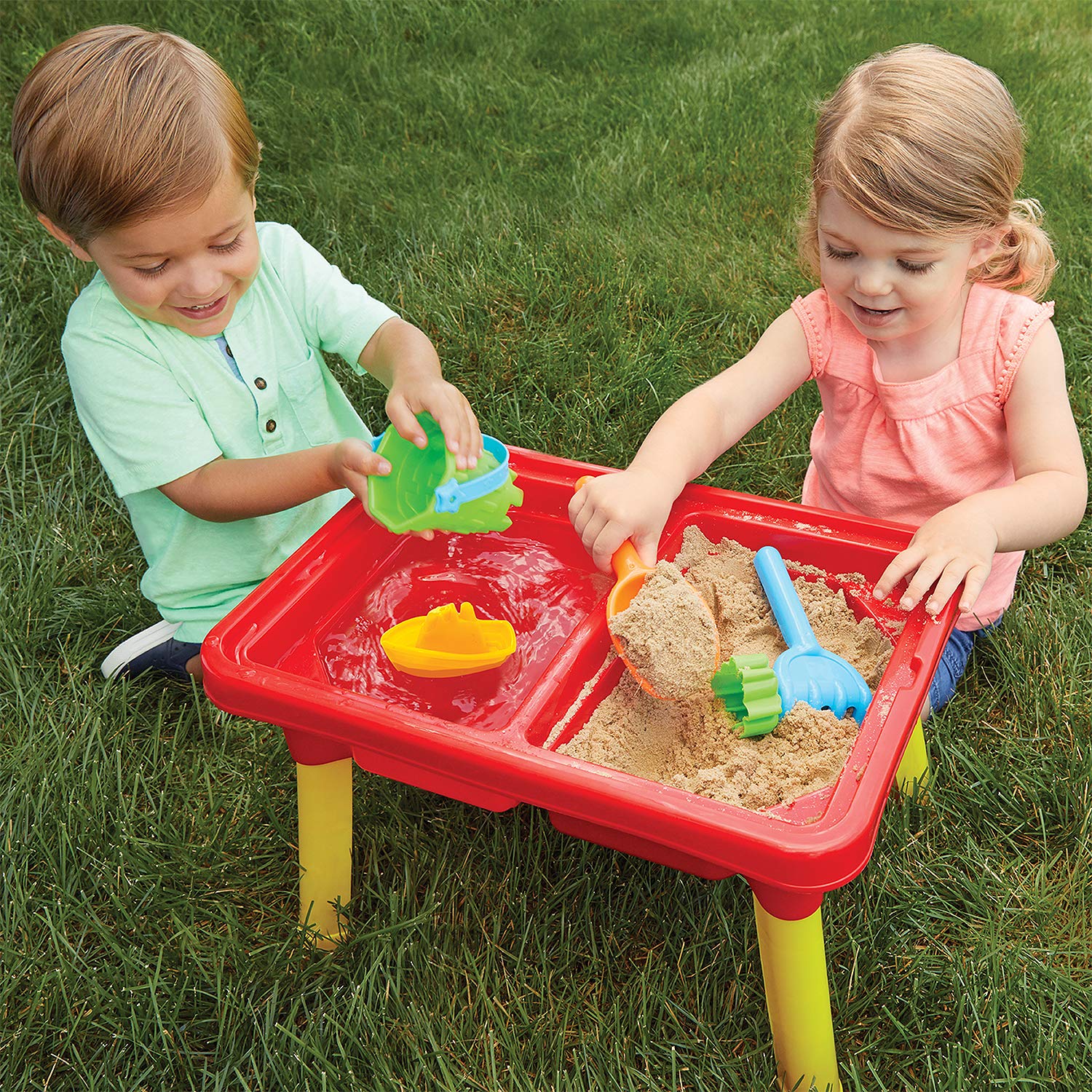 Toddler Sensory Kids Table with Lid | Sensory Bin | Kidoozie | Mega Block Compatible Lid |