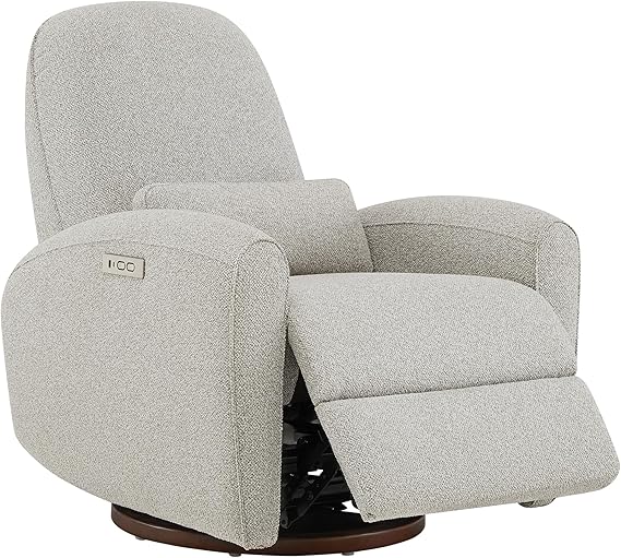Whitely Electric Recliner Chairs for Adults, Swivel Nursery Recliner