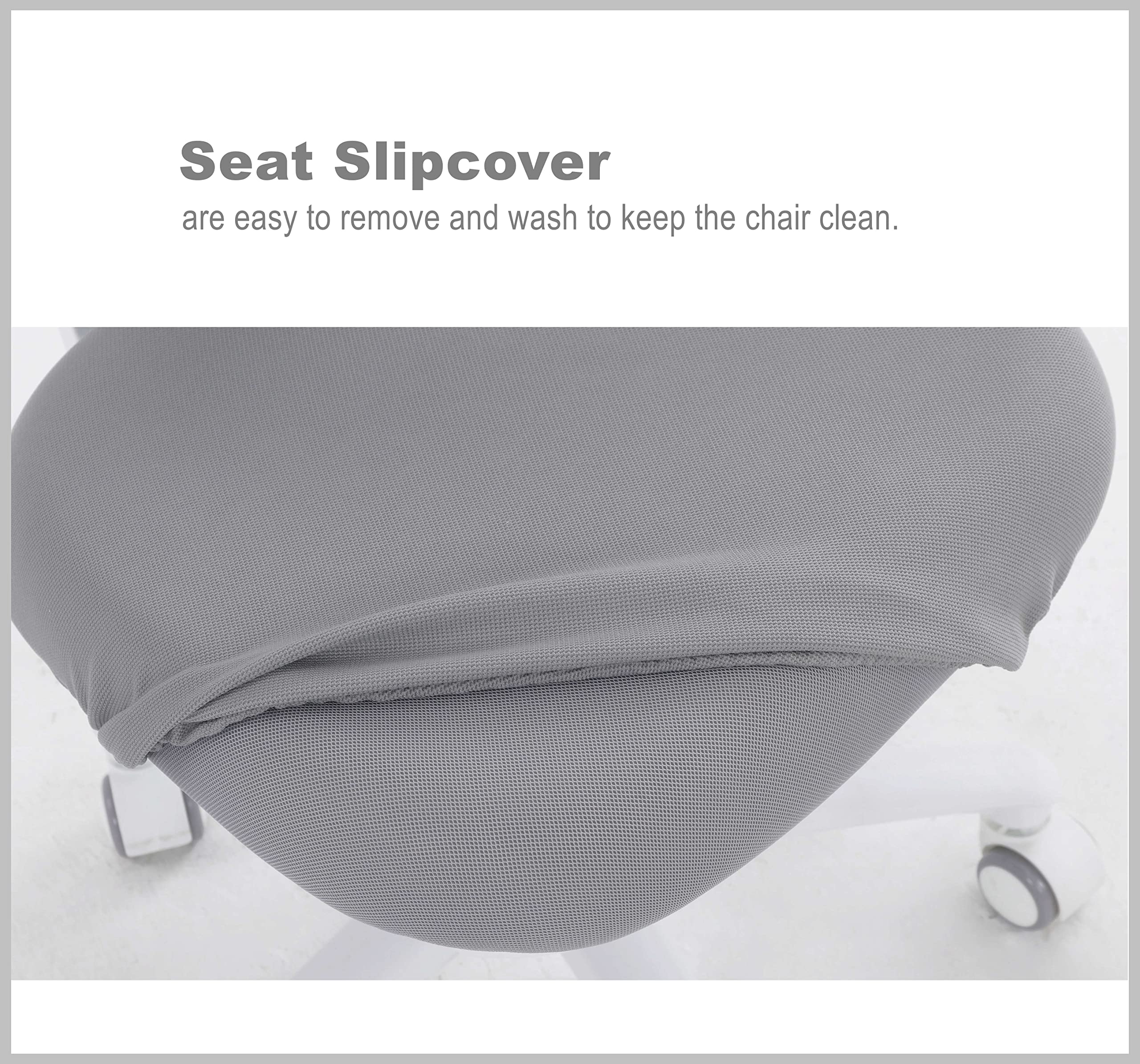 Ergonomic Kids Desk Chair with Adjustable Height and Armrests