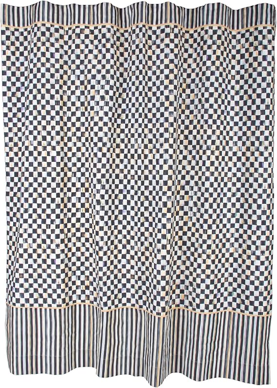 CHILDS Fabric Shower Curtain, Decorative Bathroom Shower Curtain