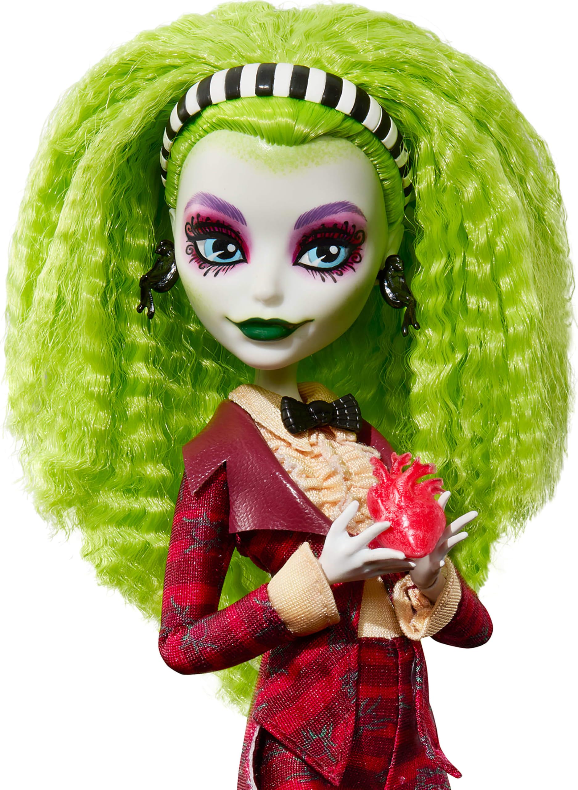 Skullector Beetlejuice Beetlejuice Dolls 2-Pack, Collectible Betelgeuse and Lydia Deetz Set