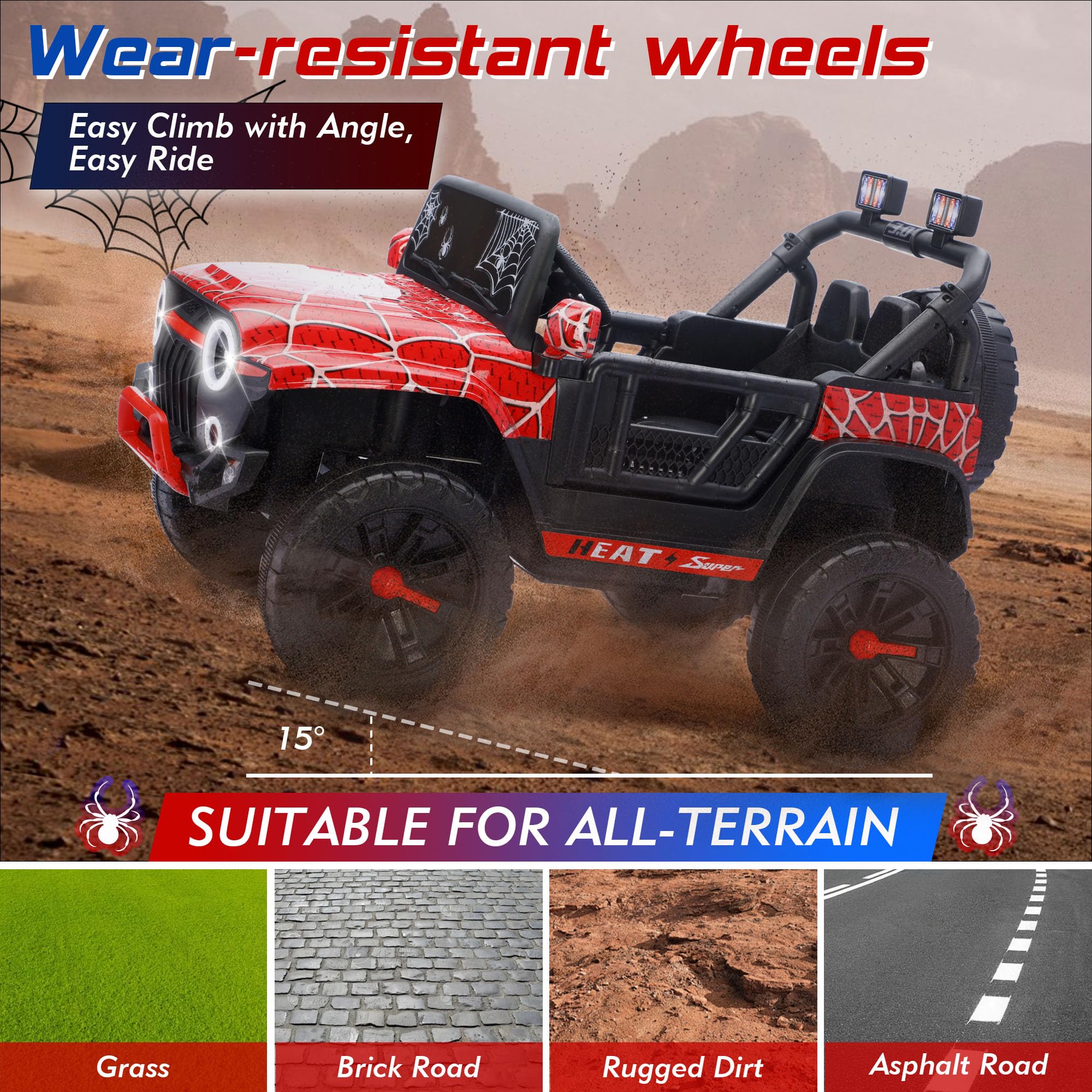 24V Kids Electric Ride-On Truck with Remote Control