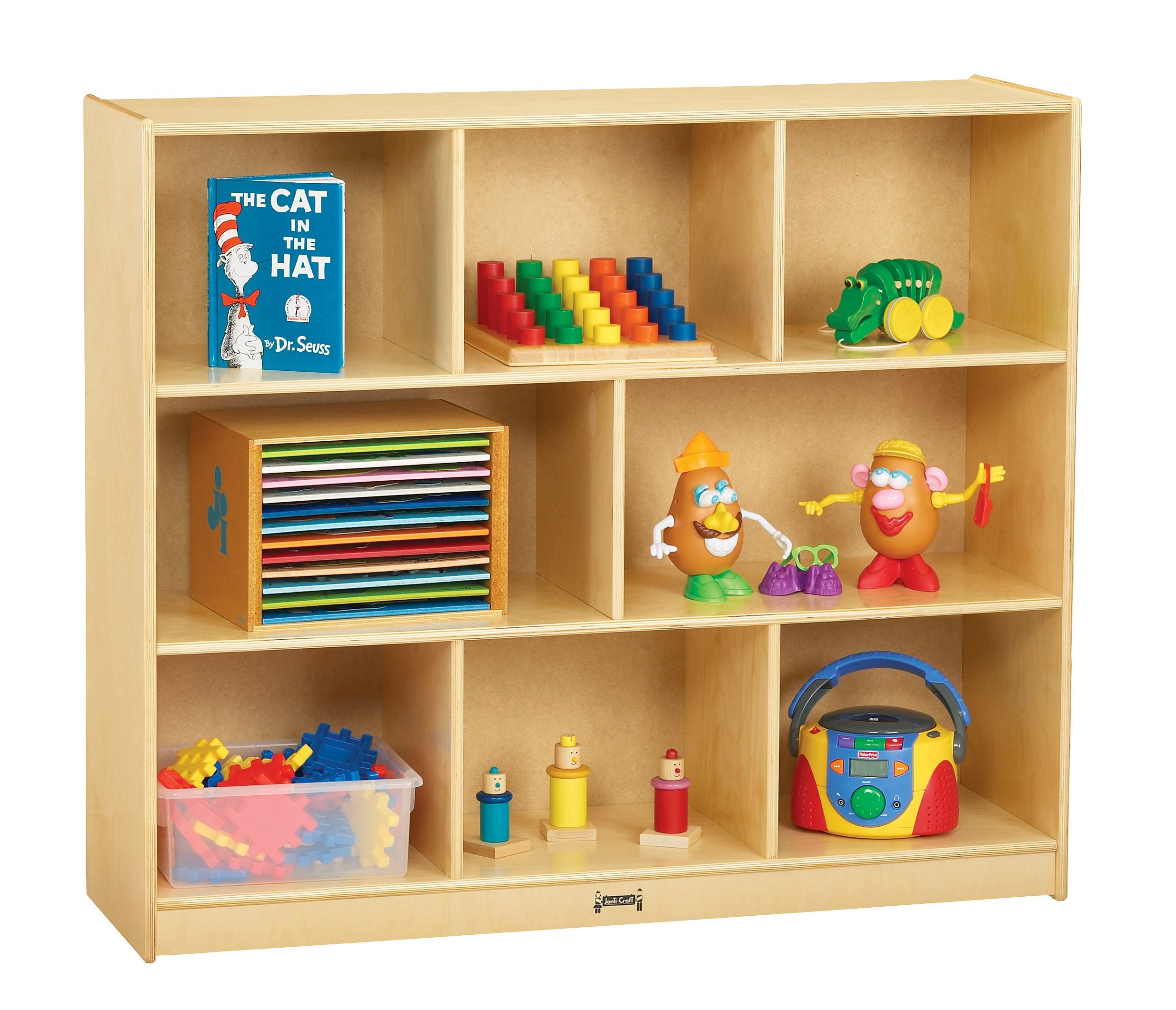 Mega Mobile Single Storage Unit Shelf - Kids Classroom Shelves
