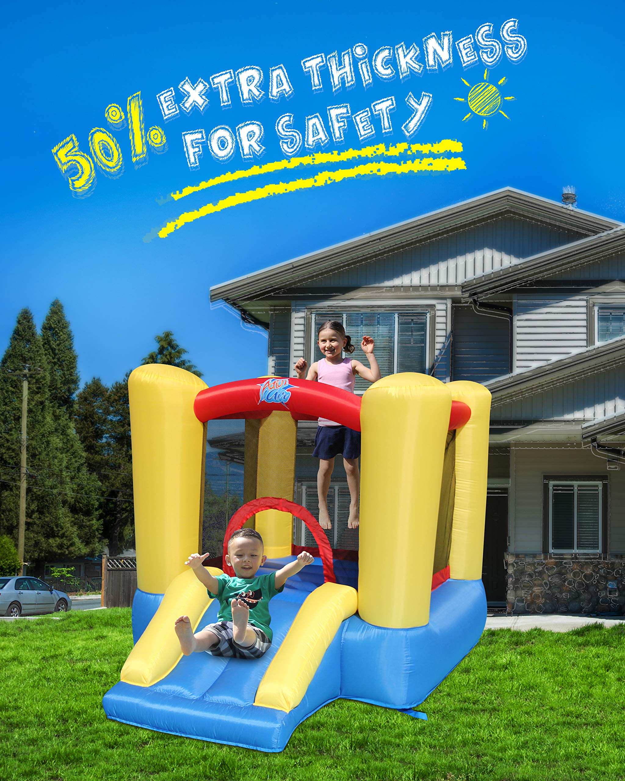 Toddler Inflatable Bounce House with Slide