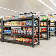 Heavy Duty Garage Storage Shelving Unit 4-Tier Adjustable Metal Shelves