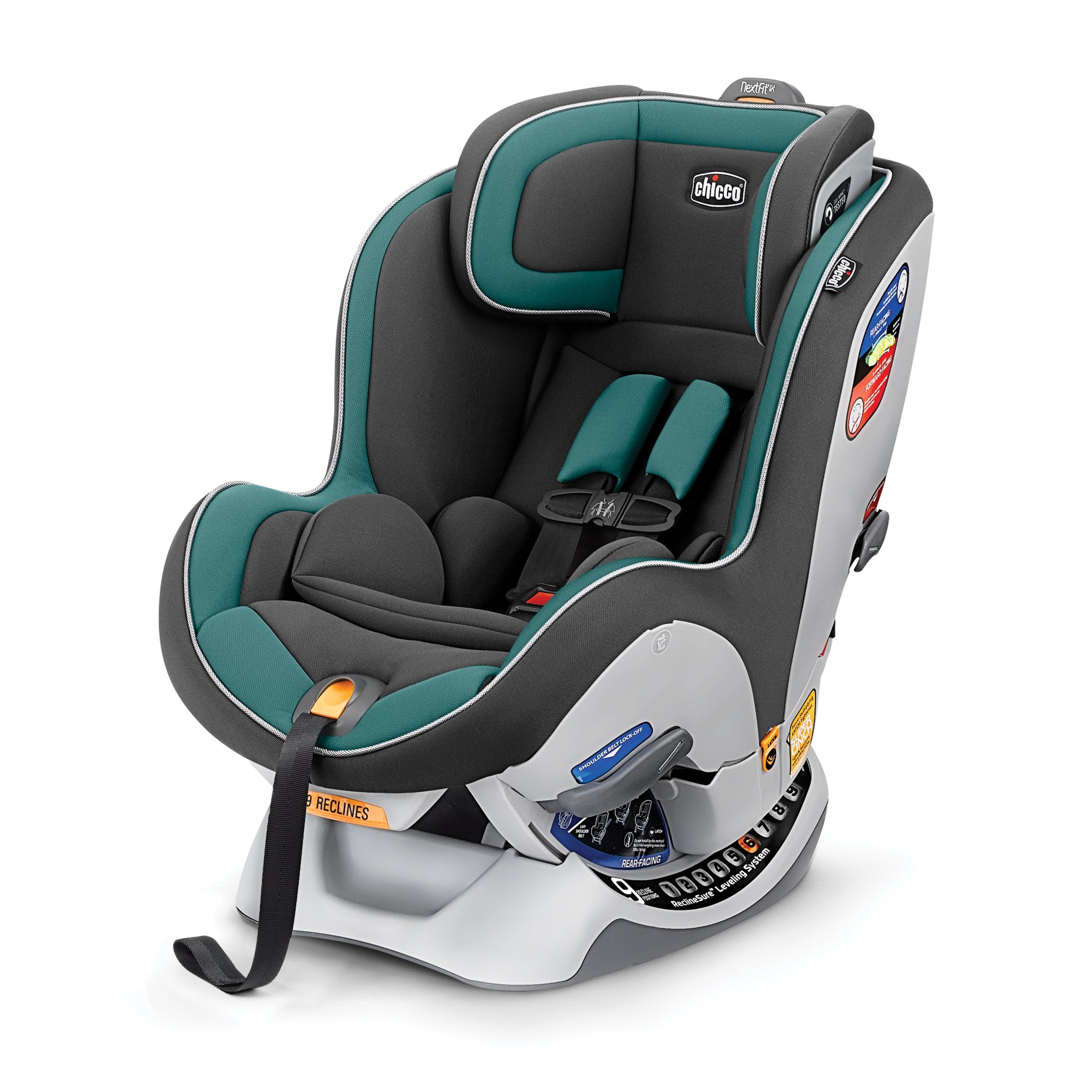 NextFit iX Convertible Car Seat, Eucalyptus