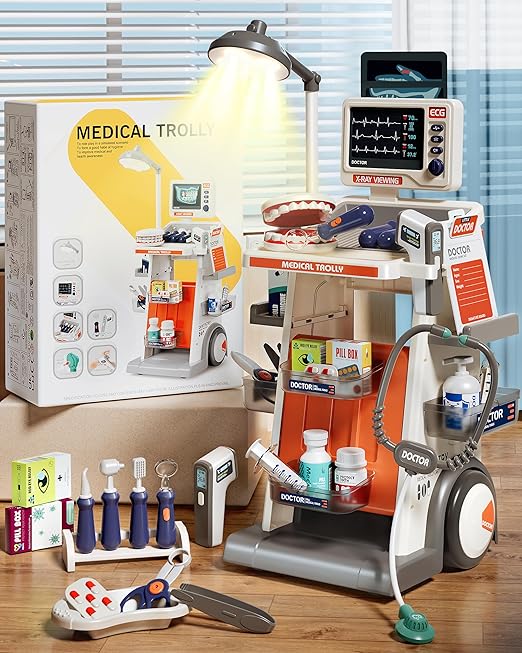 Set for Kids - Interactive Doctor Kit for Kids with Costume
