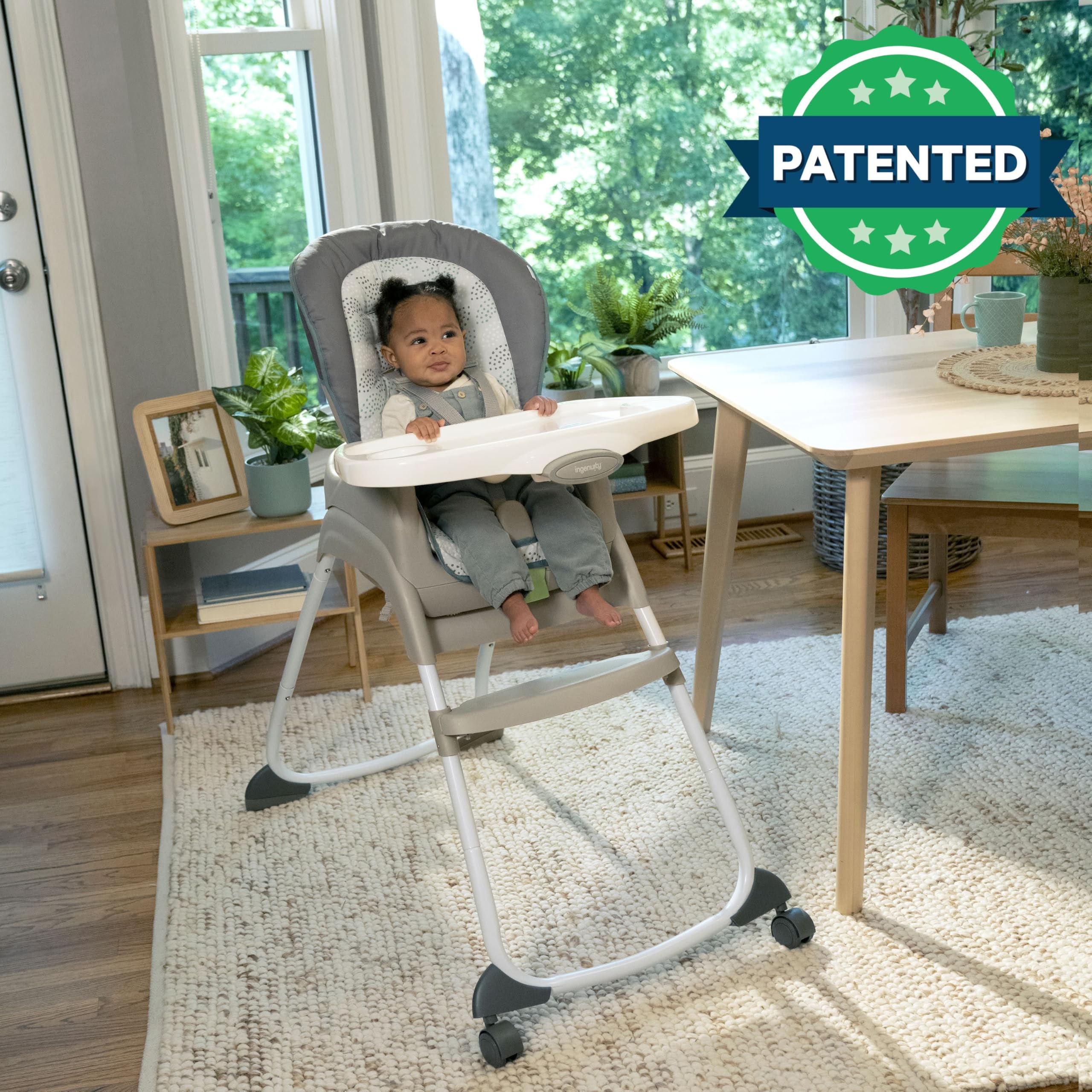 6-in-1 Convertible High Chair for Baby to Toddler