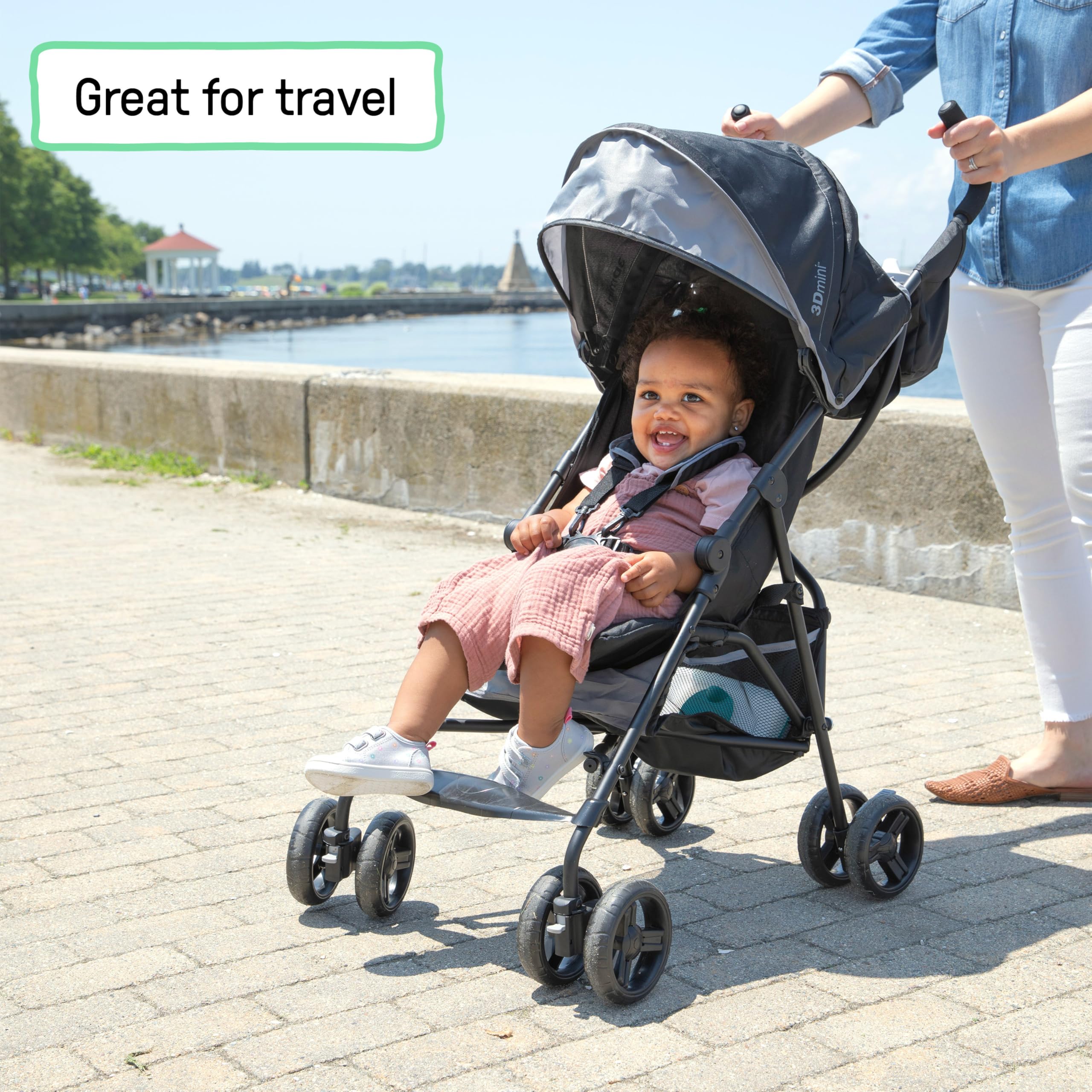 3D Mini Convenience Stroller – Lightweight Stroller with Compact Fold