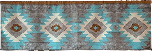 Carstens Mesa Daybreak Shower Curtain, Blue 72 inch x 72 inch