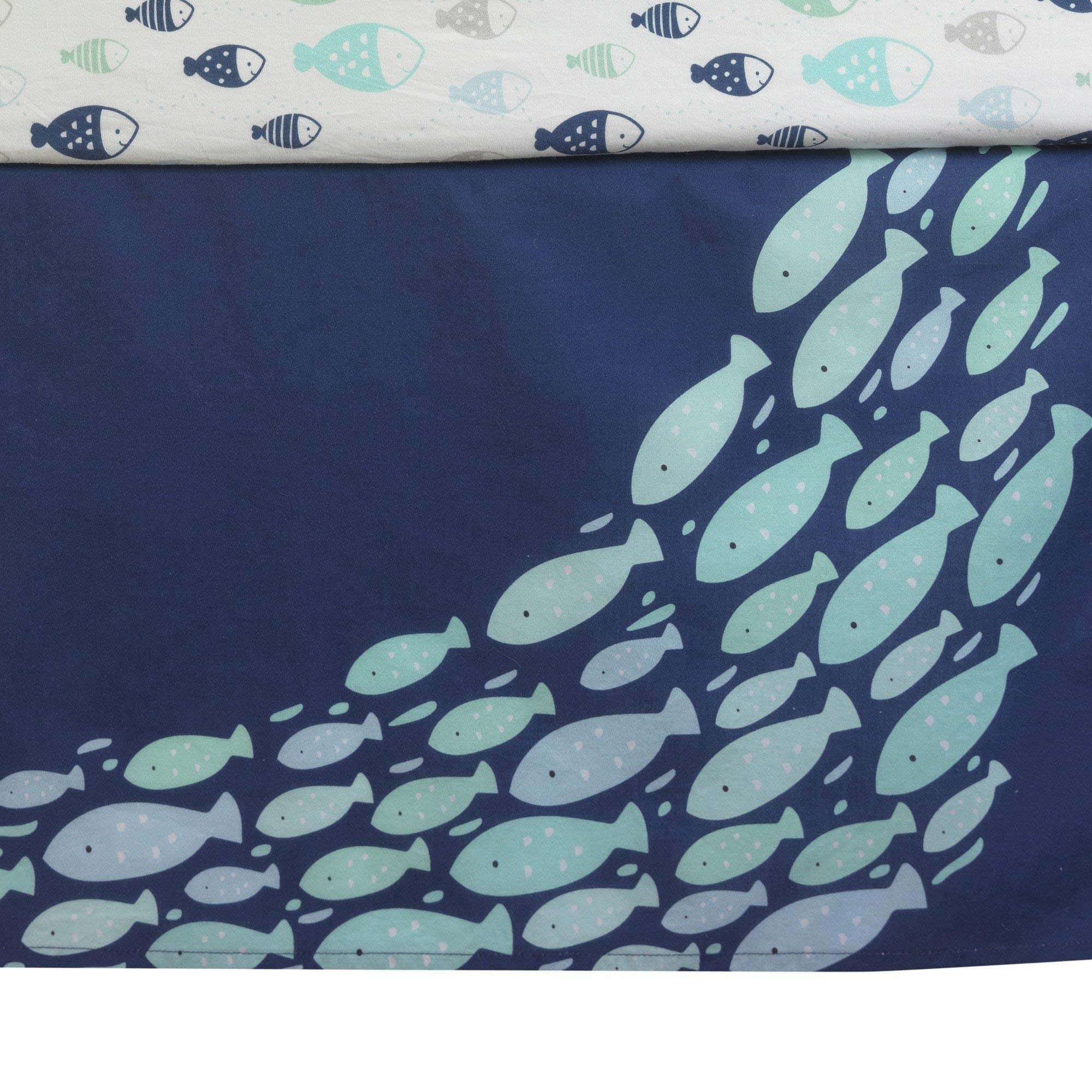 6-Piece Baby Crib Bedding Set - Ocean Nautical Theme
